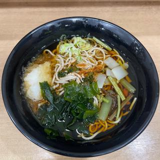 山菜おろしそば(そば処中山道 大宮Dila店)