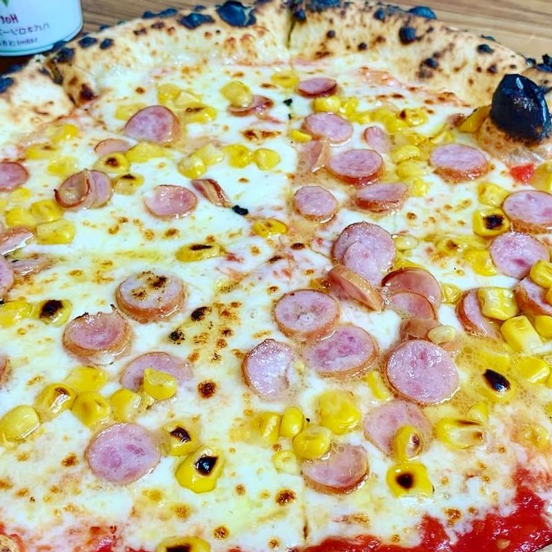 あらびきソーセージとコーン(ラ·ビエール)