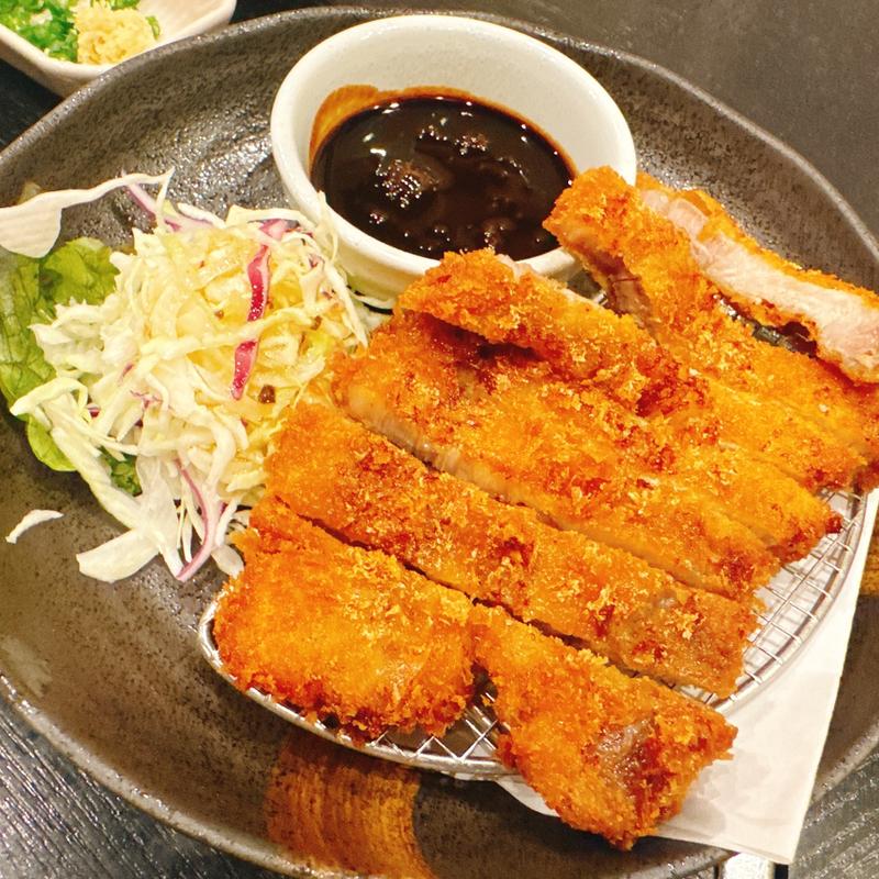 やよい豚ロースカツ(馬庵このみ 吉井本店)