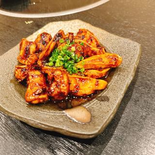馬ホルモン　ソース焼き