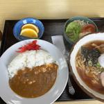 半カレーラーメンセット(大万 )
