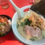 塩ラーメンAセットチャーシュー丼