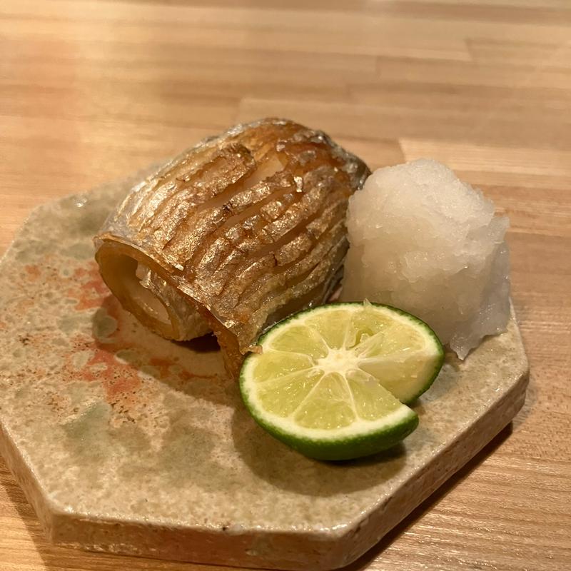 太刀魚の塩焼き(創作割烹 連)