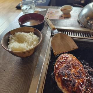こだわりBIGハンバーグAセット(道とん堀 盛岡本宮店 )
