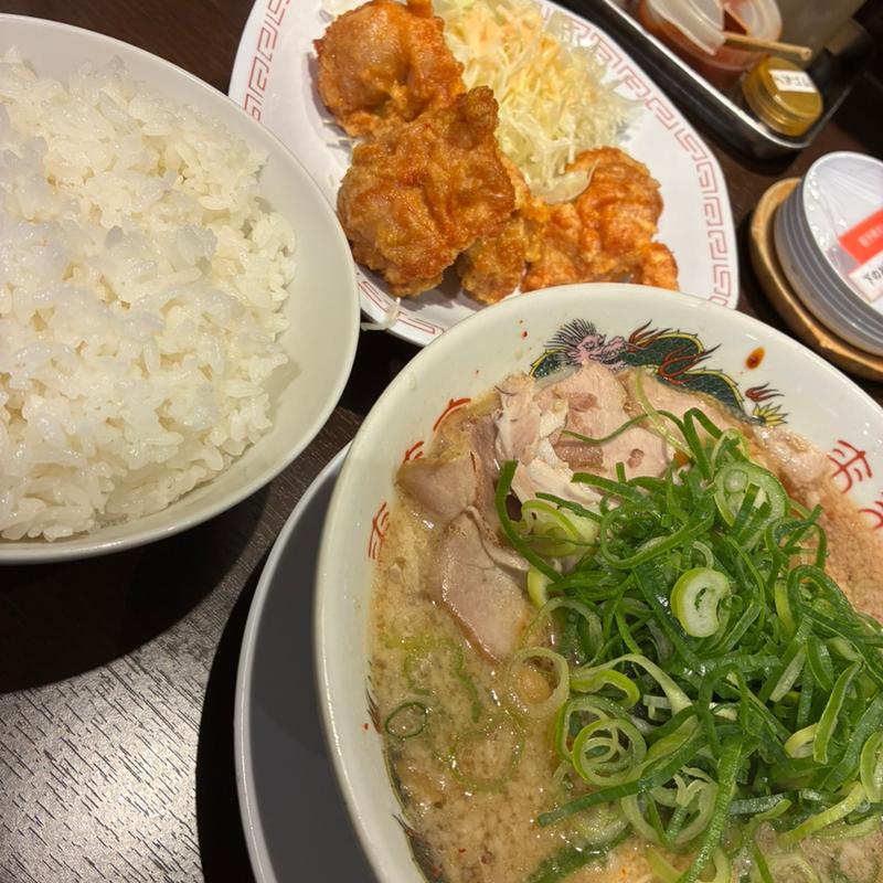 カラアゲ定食(来来亭 茨木寺田店)