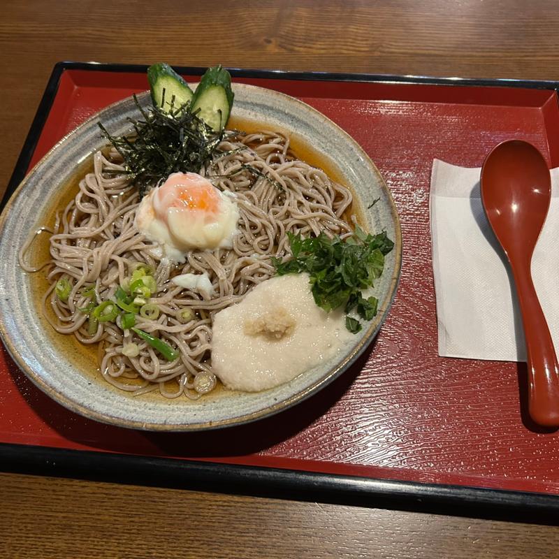 香味とろろそば(食堂 天保 （ショクドウテンポ）)