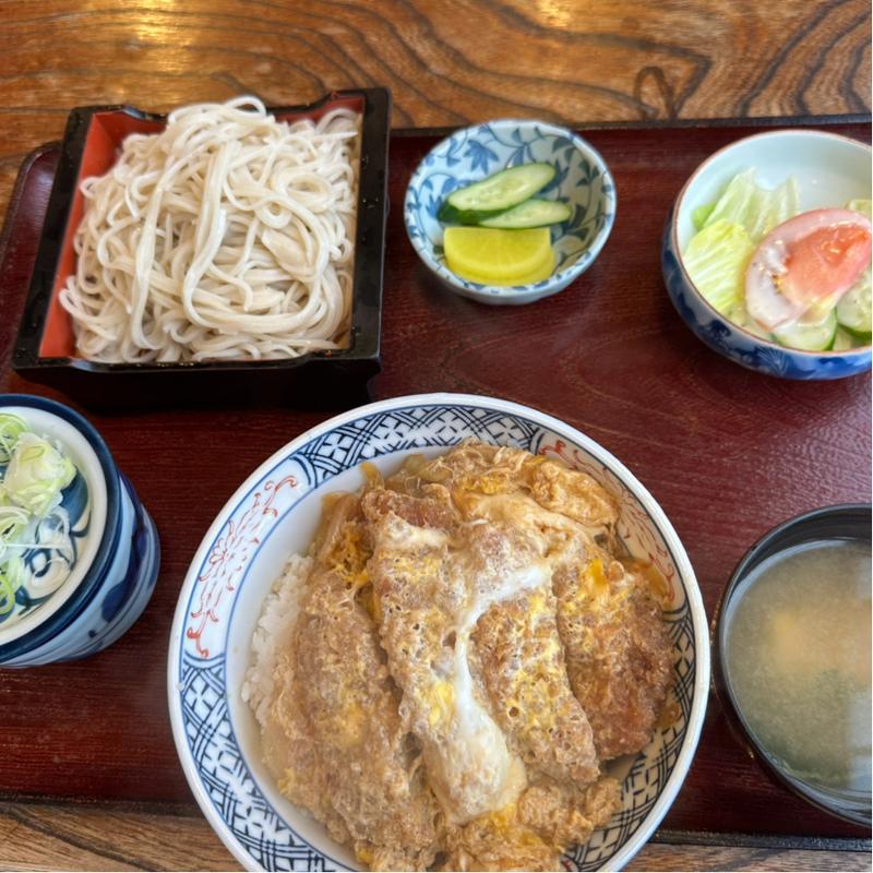 カツ丼セット(大むら そば店 （おおむらそばてん）)