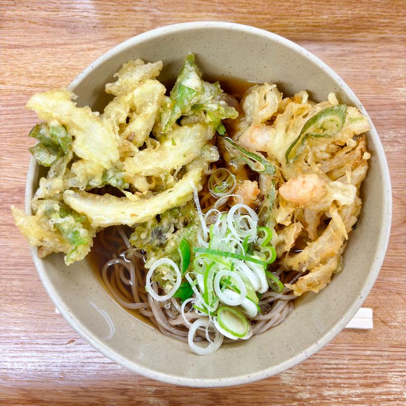 海鮮かき揚げ(笠置そば 西荻窪店)