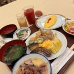 朝食ビュッフェ