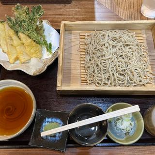 筍と季節の野菜天板