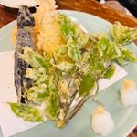 銀宝の天麩羅