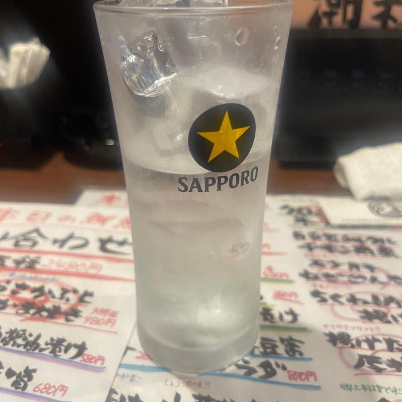 焼酎　黒霧島　芋(庄内魚河岸酒場潮彩)