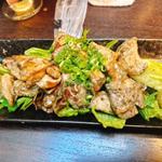 地鶏の炭焼き