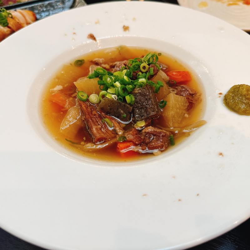 馬すじ煮込み(地鶏と馬刺し 個室バル TORi馬Ko 熊本下通店)