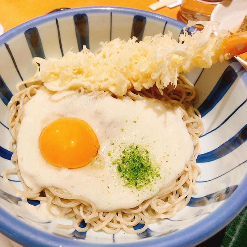 天入り山かけ蕎麦(そば吉 広島アルパーク店 )