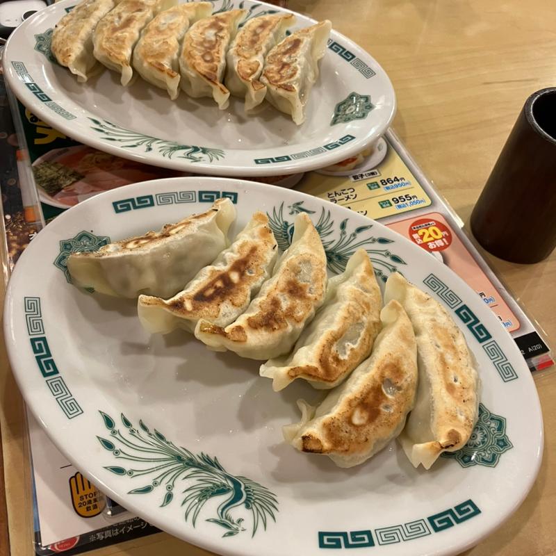 餃子（6個）(来来軒 大宮西口店)