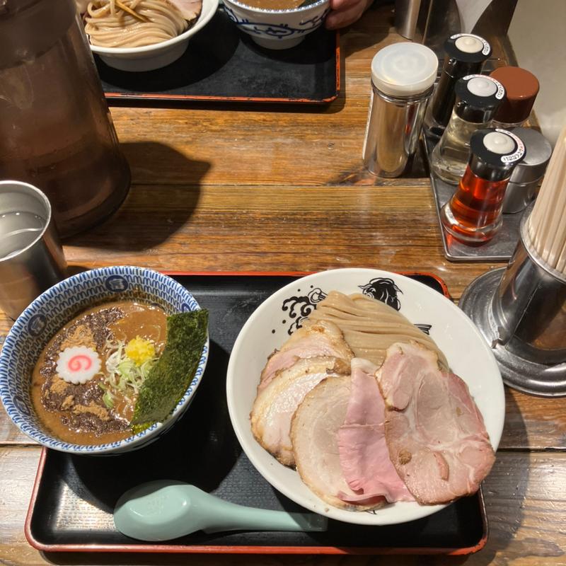 チャーシュー濃厚つけめん(松戸中華そば 富田食堂)