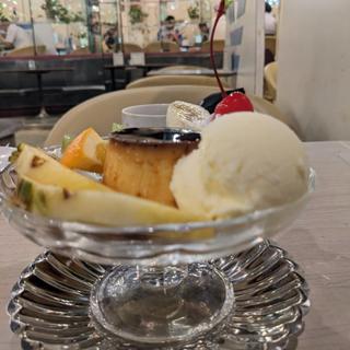 プリンアラモード