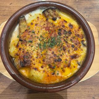 茄子とチーズのニョッキグラタン