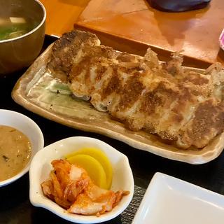 幻餃子定食(幻の餃子専門店　道楽)