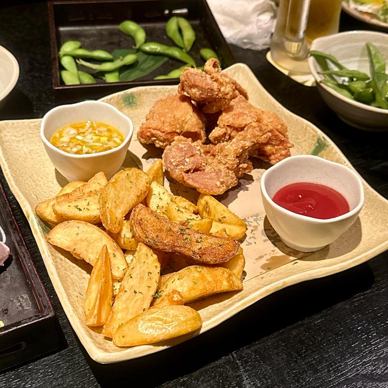 揚げ物盛り合わせ(くいもの屋 わん 和光市南口店)