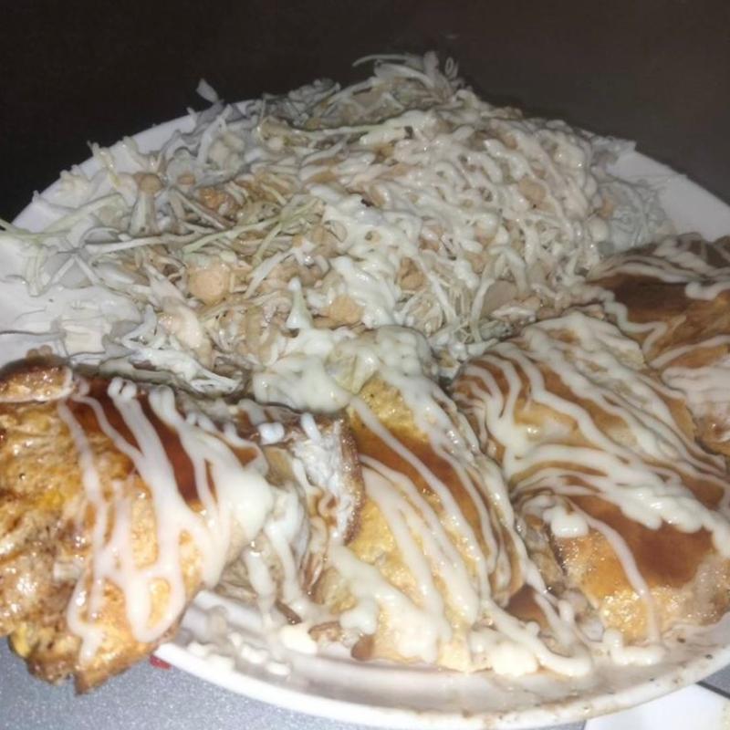 オムそば(たこぽん)