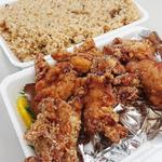 から揚げ弁当 チェンジ大盛り