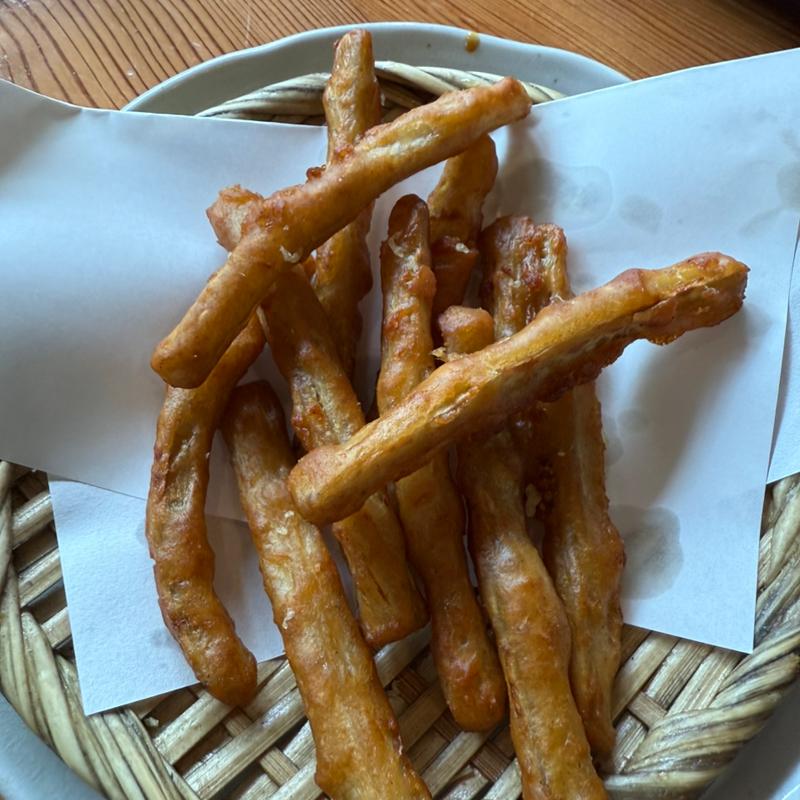ごぼうのから揚げ(讃岐うどん かいと)