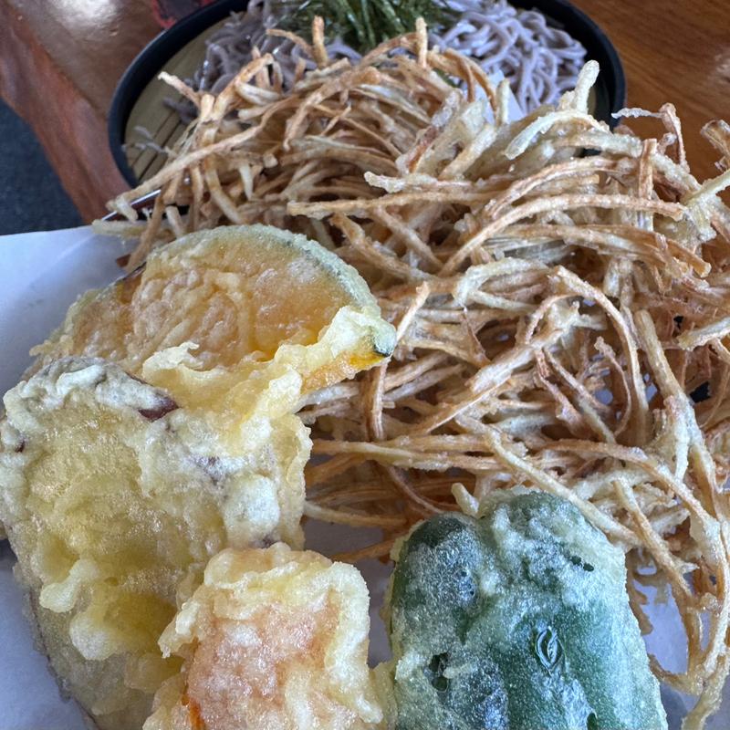 ごぼう天ざるそば(忠太郎茶屋 （ちゅうたろうぢゃや）)