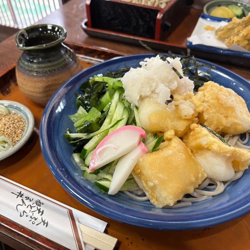 揚げもちおろしそば(満留賀)