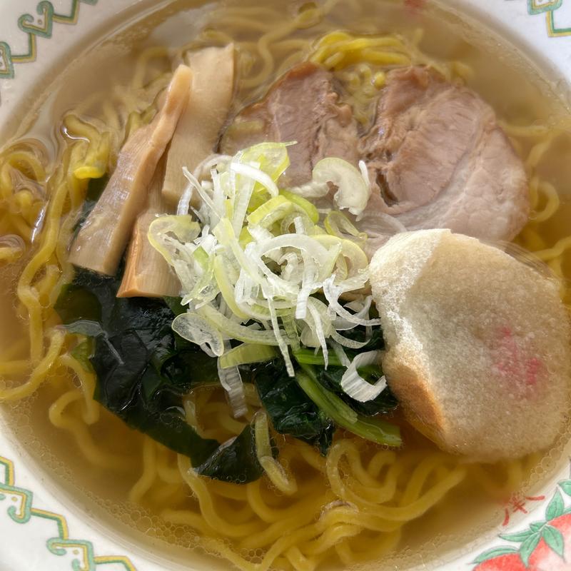 塩ラーメン(札幌市役所本庁舎食堂)