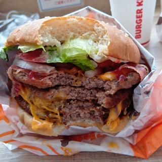 デラマキシセット＆ナゲット(バーガーキング イオンタウン守谷店)