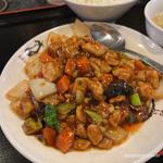 鶏肉の四川風炒め