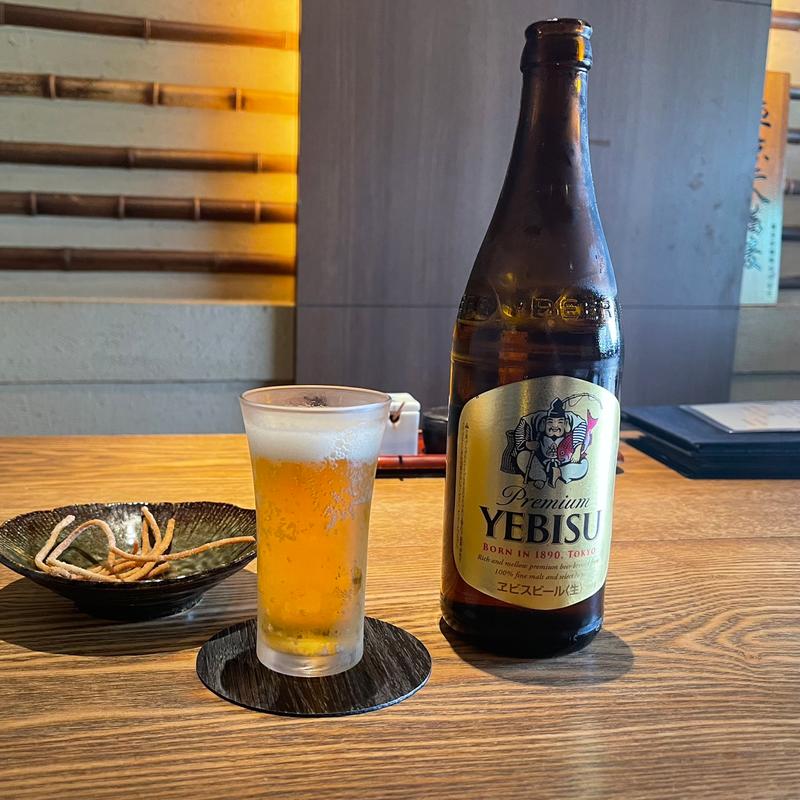 瓶ビール　エビス(蕎肆 穂乃香)