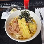 ちくわ磯辺天うどんランチ