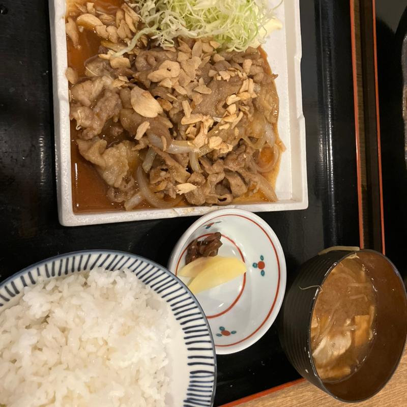 スタミナ豚焼肉定食(大庄水産 岡崎駅前店 )