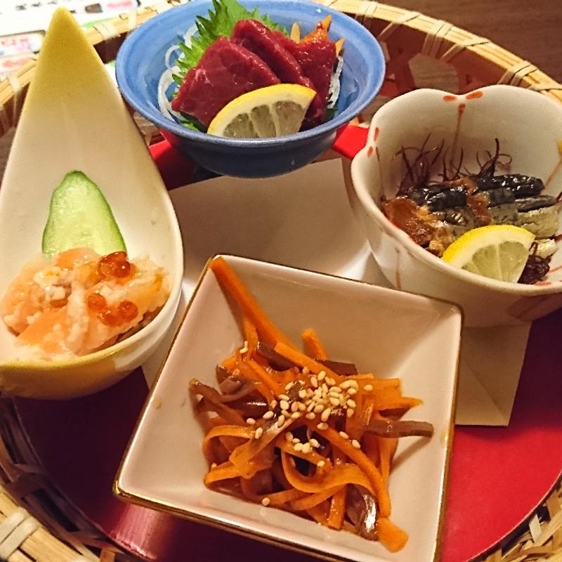 福島名物4種盛り合わせ(もみじ庵 郡山店 )