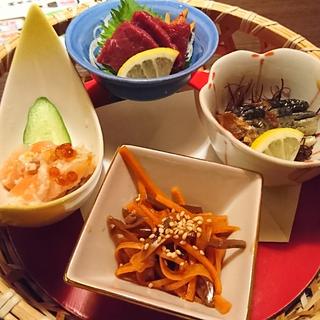 福島名物4種盛り合わせ(もみじ庵 郡山店 )