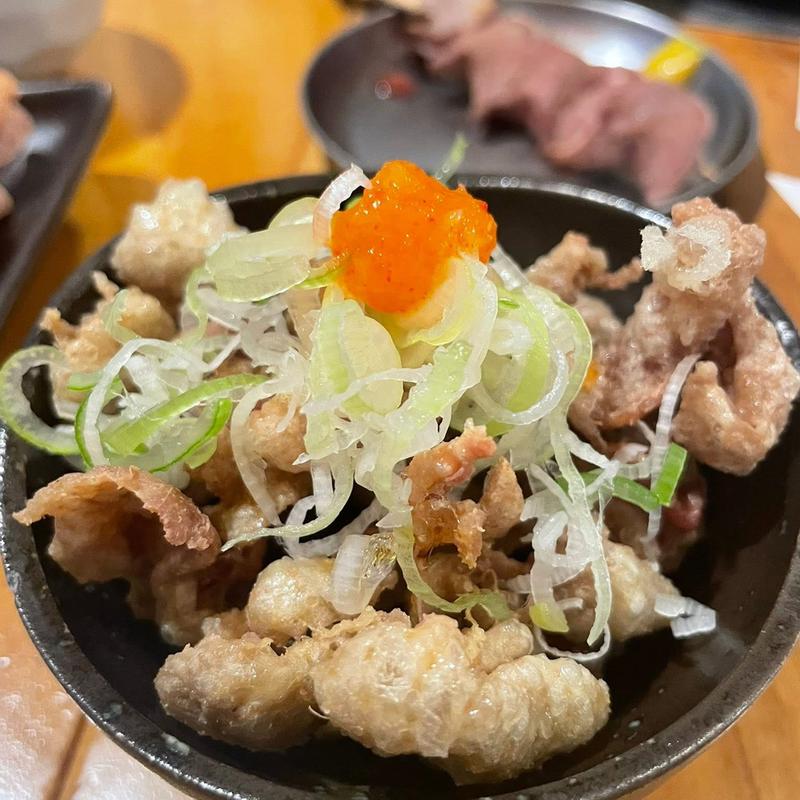 鳥皮ポン酢(もつ家 大西 四谷三丁目店)