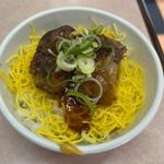 角煮飯(郡山駅前らーめん 角麺 Kadomen)