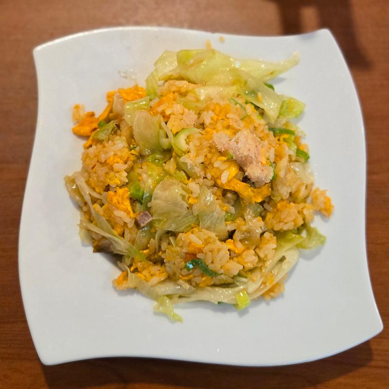 カニレタスチャーハン(本格中国料理 龍華軒)