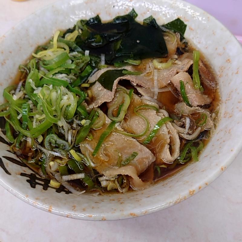 肉そば(みまつ )