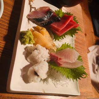 刺身盛り合わせ5種