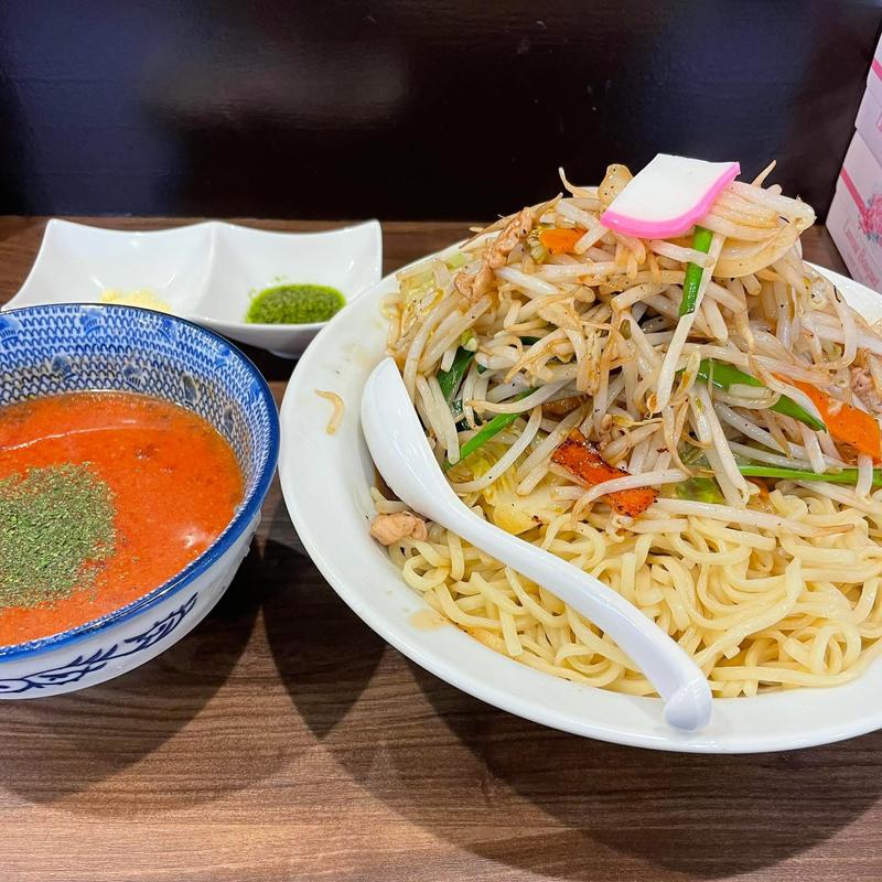 冷やしトマトもりタンメン 野菜増し(極濃湯麺フタツメ郡山鳴神店)