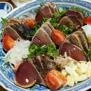 カツオたれタタキ(藤のや)