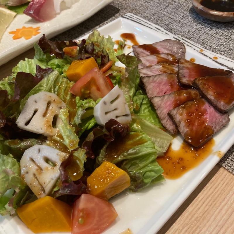 ローストビーフサラダ(味福)