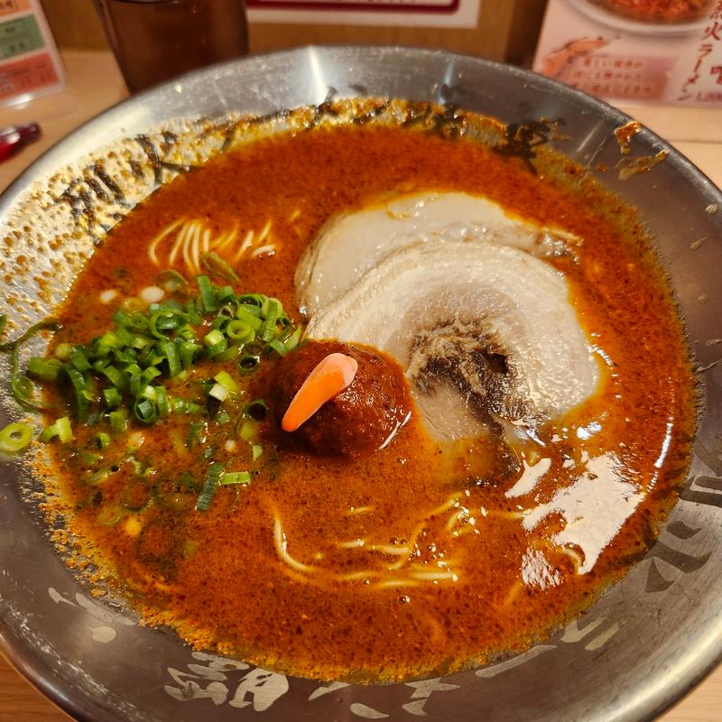 迅雷風烈ラーメン(烈火ラーメン暖暮 那覇開南店)