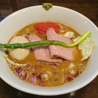 オマール海老の味噌らーめん(CLAM & BONITO 貝節麺 raik)