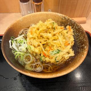 かき揚げそば