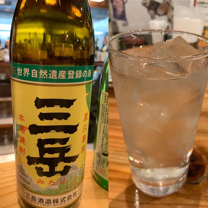 三岳(芋)(博多もつ鍋 芳々亭 (よしよしてい))